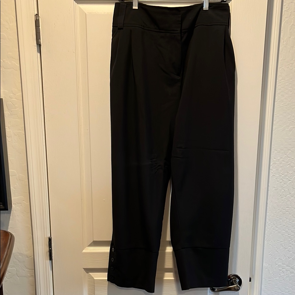 Ashley Stewart  Black Trousers And Jumpsuits Collection